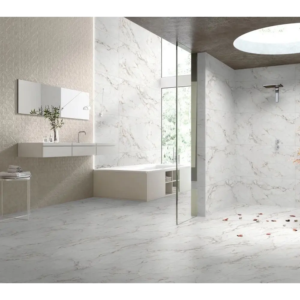 Глазурованный керамогранит End Wonder Natu 60x120 см 1.44 м² матовый цвет белый Santreyd STLM-2139729