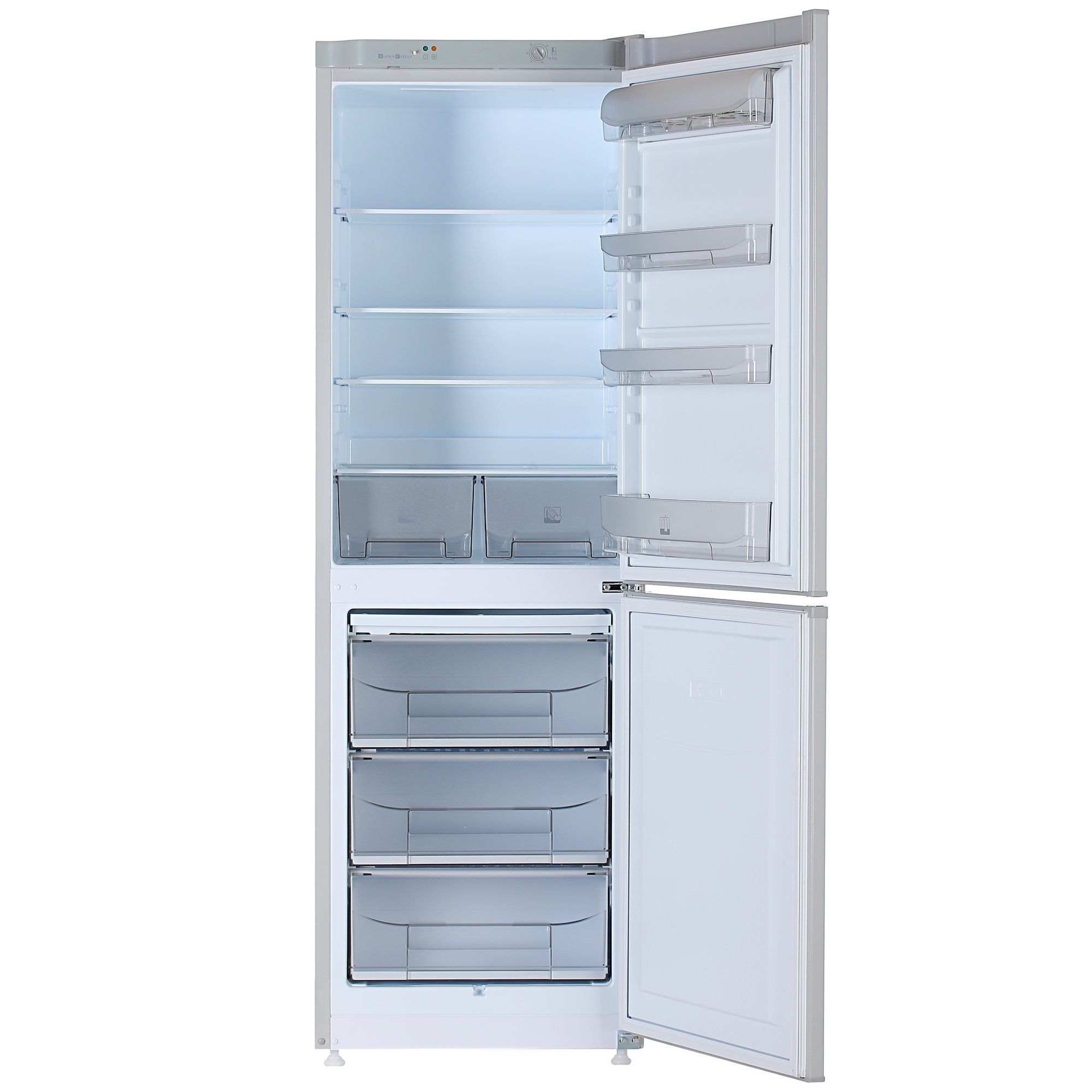 1098694 Холодильник с морозильником   Pozis RK-139 серебристый STDN-0084531 - Вид №1