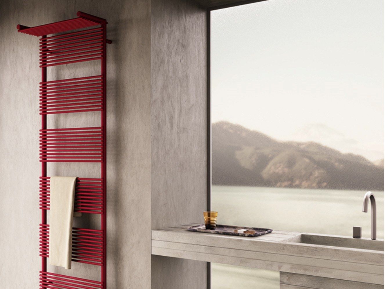 Настенный вертикальный полотенцесушитель Tubes основы ARCH-00014785