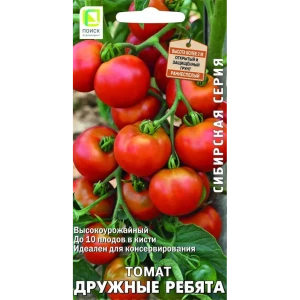 Семена овощей Поиск томат Дружные ребята 12 шт. 89346744 STLM-2069708