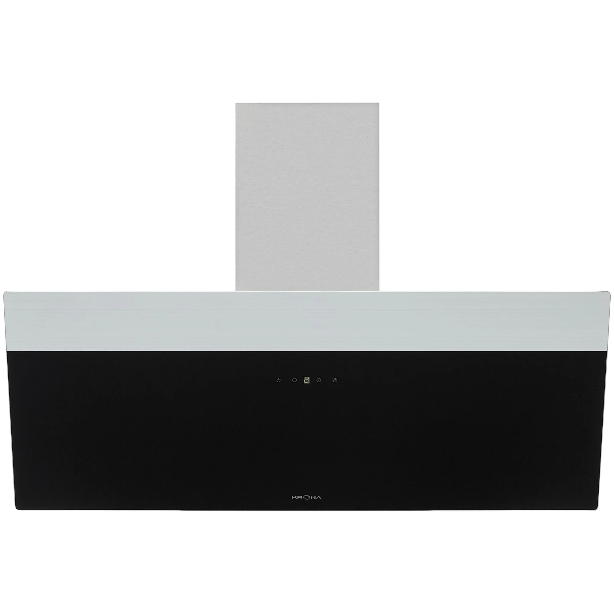 9214333 Вытяжка наклонная KRONA KRISTEN A 900 black S черный/серебристый KRONA1 STDN-0011305