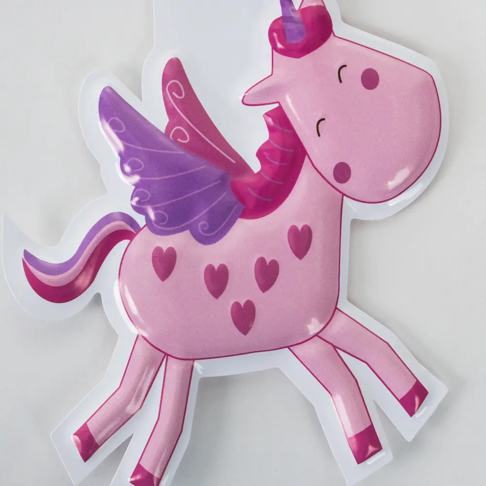 Ночник-наклейка Единорожка 32.5x32.5 цвет разноцветный 1 шт Santreyd STLM-2001001 - Вид №1