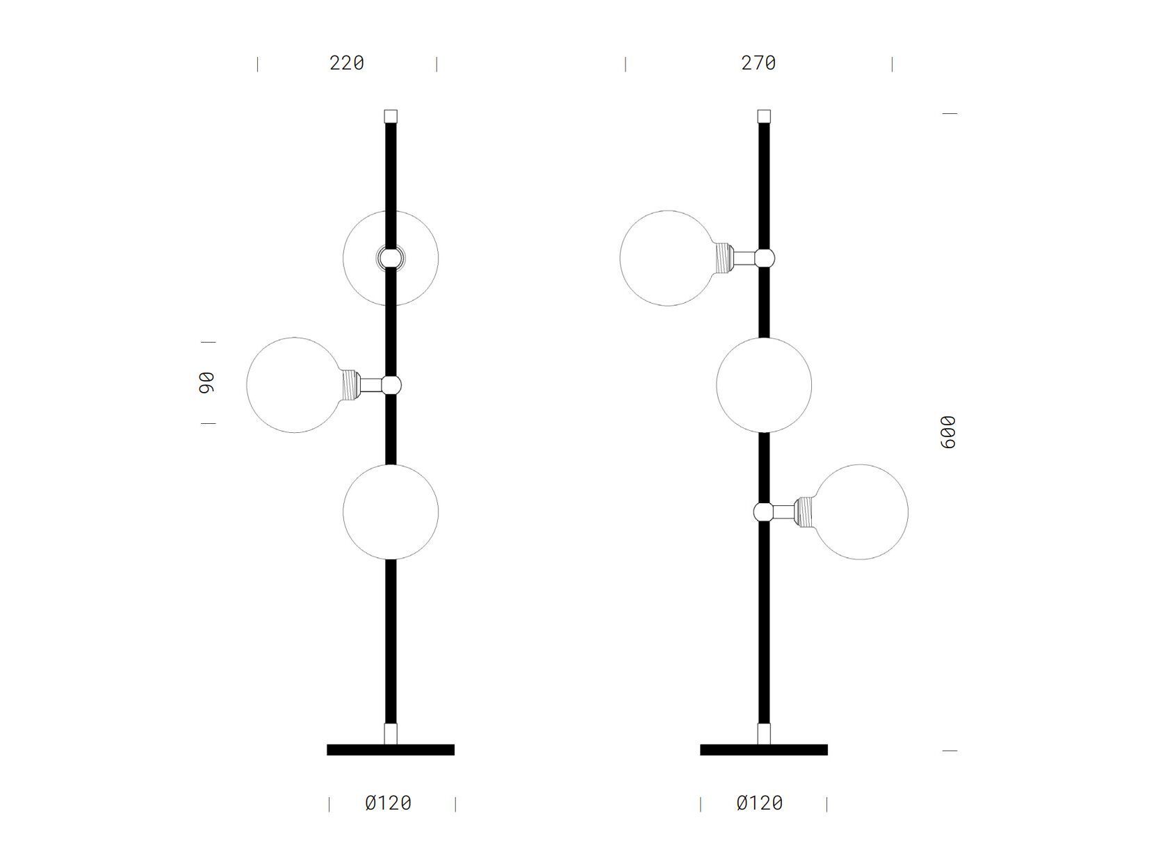 Светодиодная настольная лампа Renzo Serafini GRAPPOLO ARCH-00141337 - Вид №4