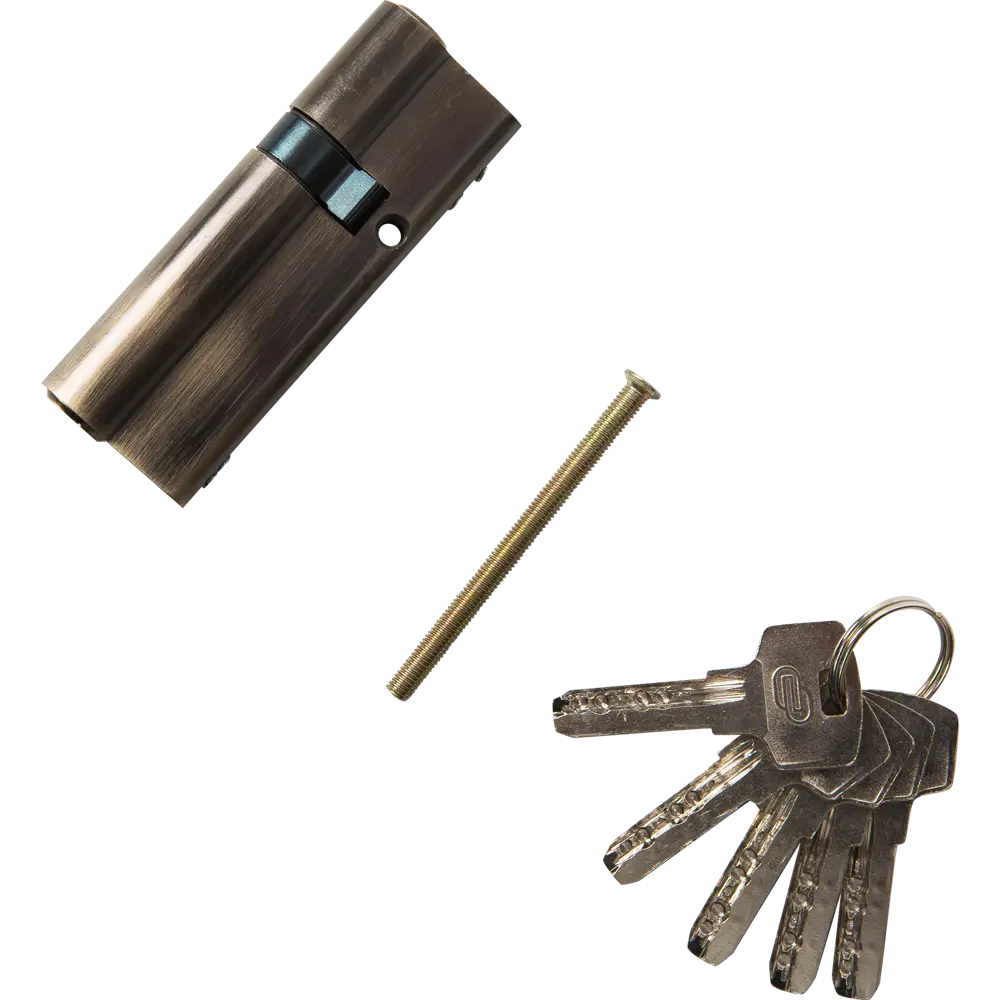 Цилиндр Standers ключ/ключ 30х60 бронза, TT-CAB3060AB STLM-2124915 - Вид №1