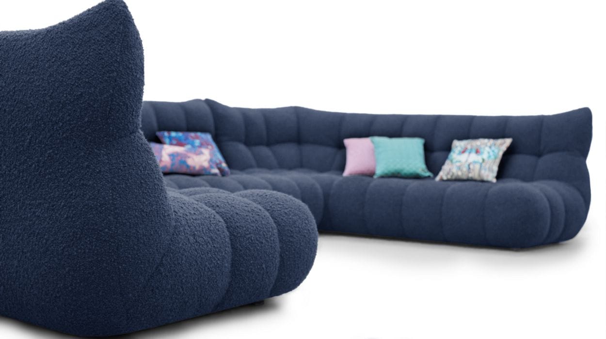 Угловой диван из ткани ROCHE BOBOIS Les Contemporains ARCH-00029597 - Вид №5