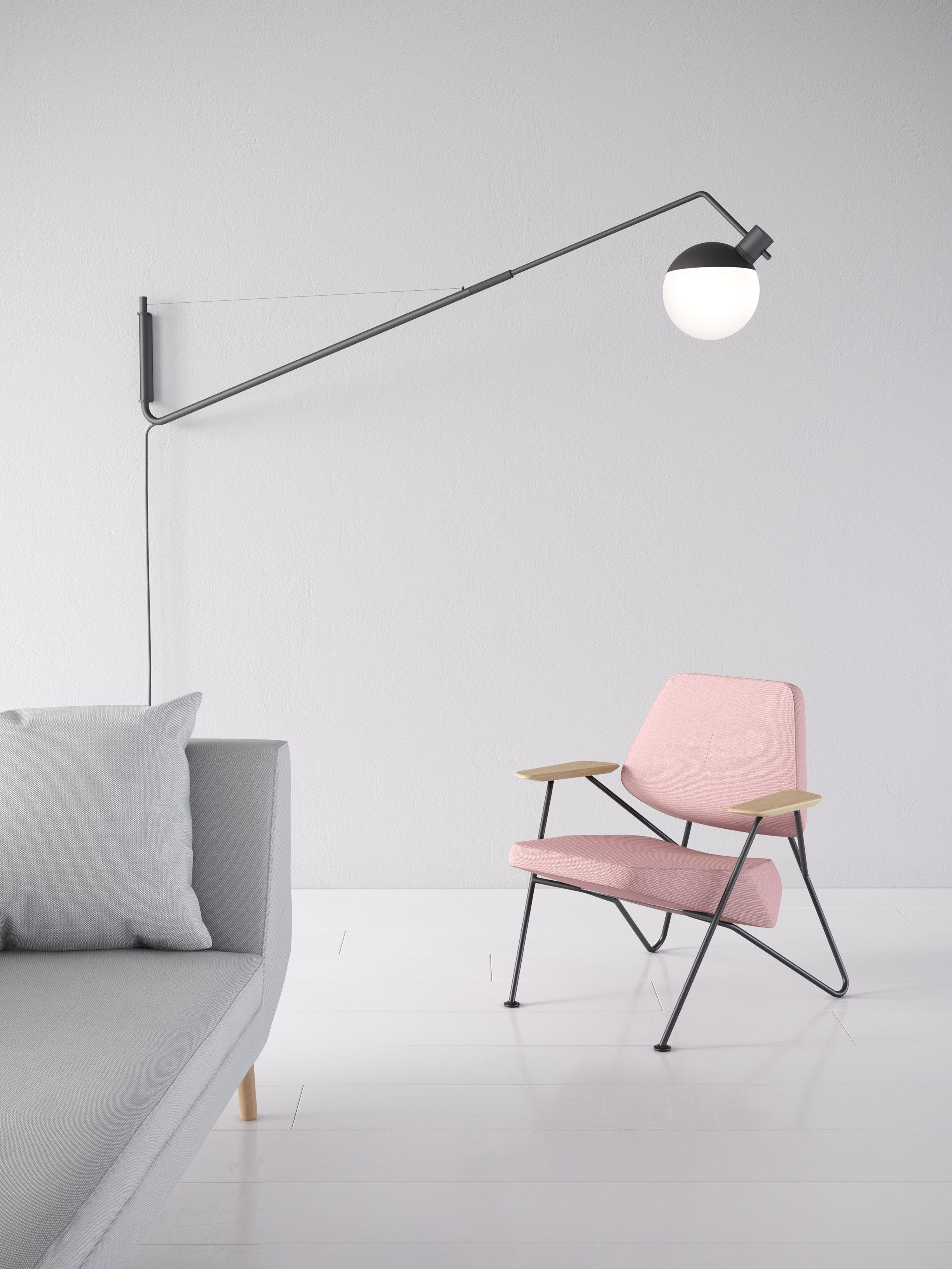 Настенный светильник из дутого стекла Grupa Baluna ARCH-00021121 - Вид №1