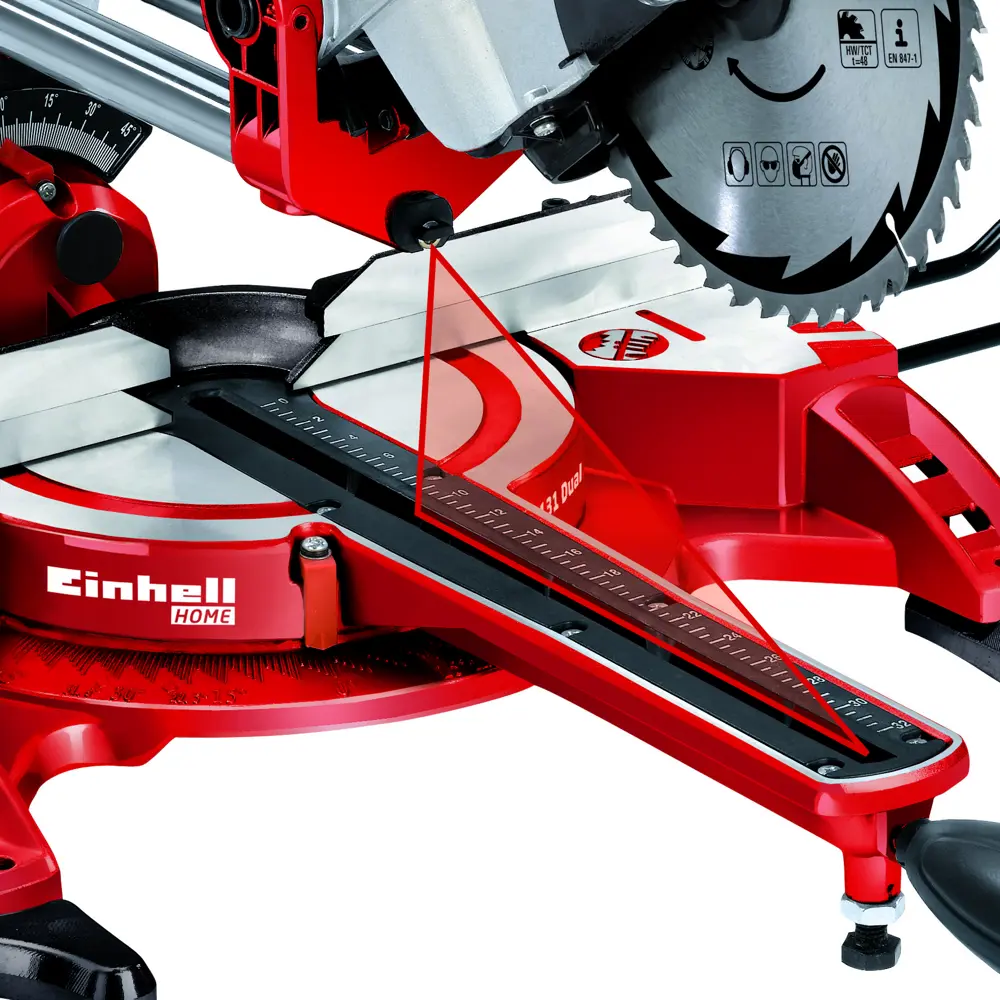 Пила торцовочная Einhell TC-SM2131, 1500 Вт, 210 мм STLM-2165988 - Вид №4