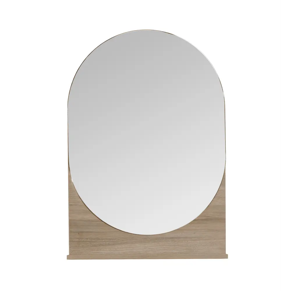 Зеркало Aquaton Анси 60x87 см овальное цвет дерево STLM-2119123 - Вид №1