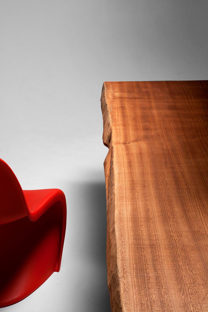 Прямоугольный садовый стол из красного дерева Exteta Individual ARCH-00049883 - Вид №1