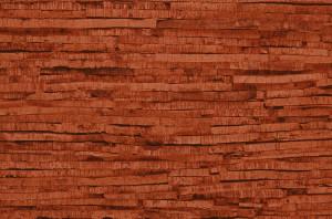 906 074 616 Рельефное пробковое настенное покрытие Slate Terracotta GRANORTE RustiCork