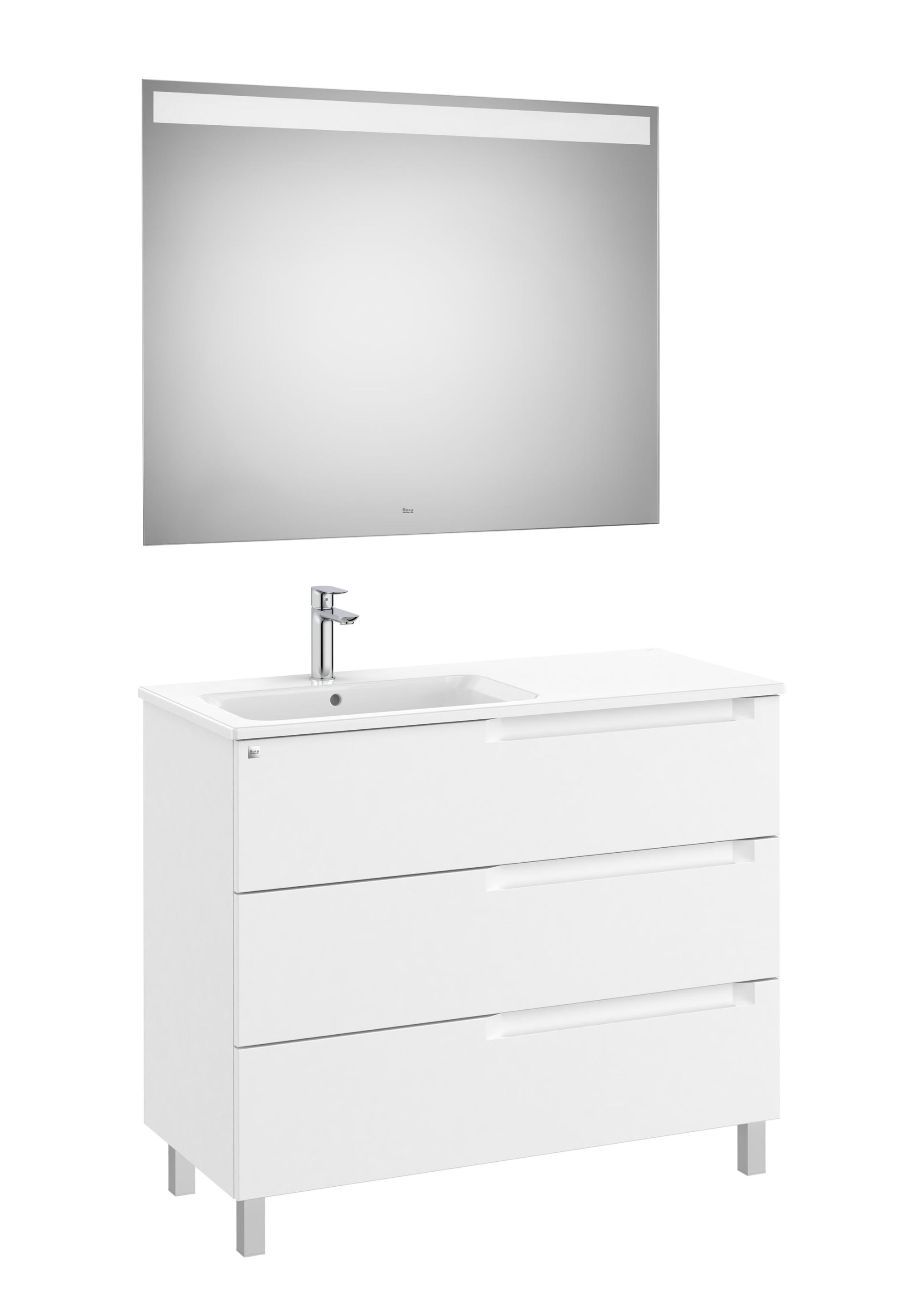 Деревянный напольный умывальник с зеркалом Roca Aleyda ARCH-00106137 - Вид №33