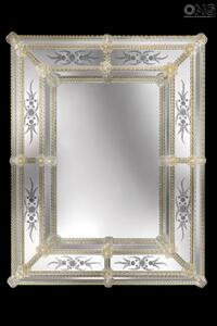 840 ORIGINALMURANOGLASS Венецианское зеркало Selvo - муранское стекло OMG  см