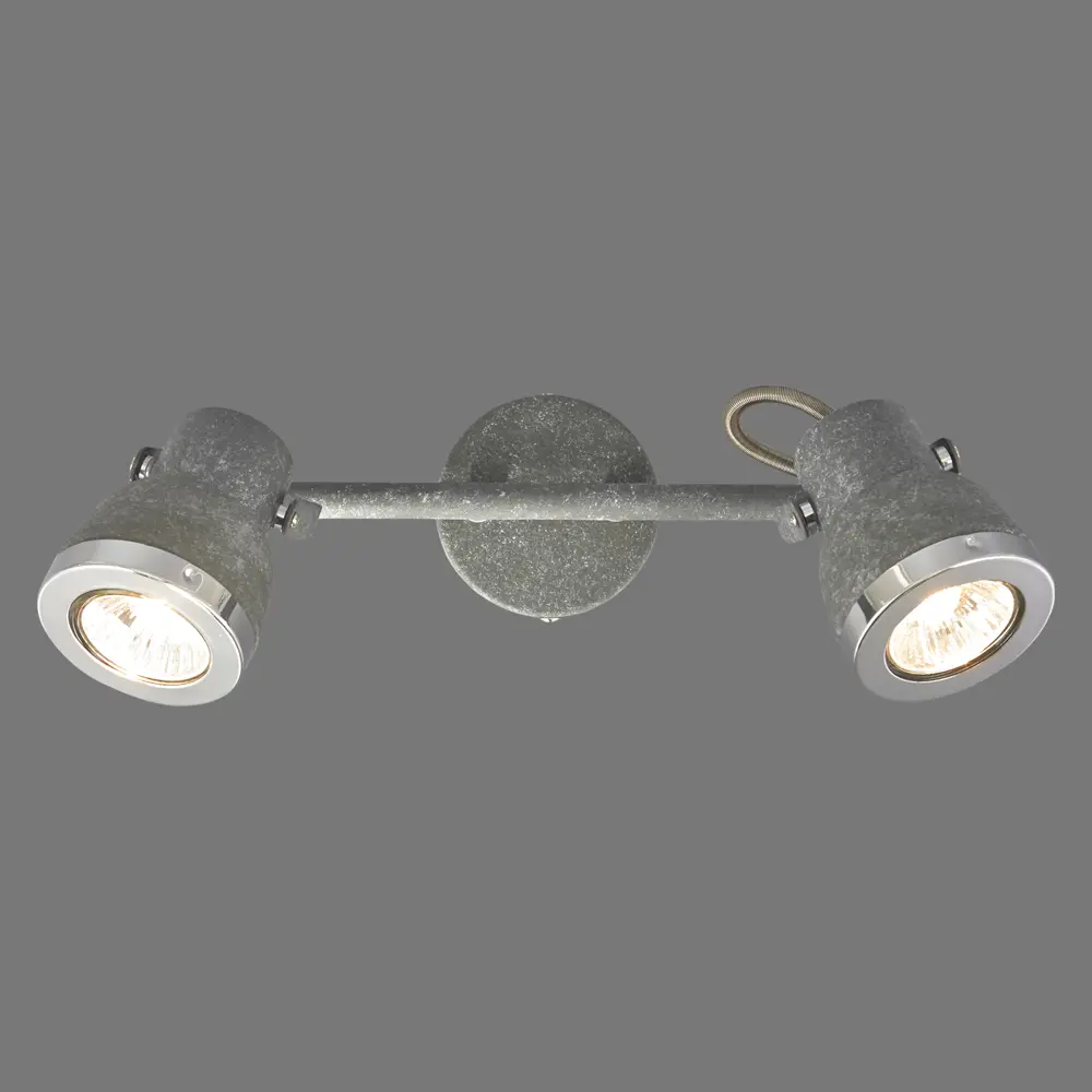 Спот GLOBO 57000-2  GU10 2x50W серый STLM-2040412 - Вид №2