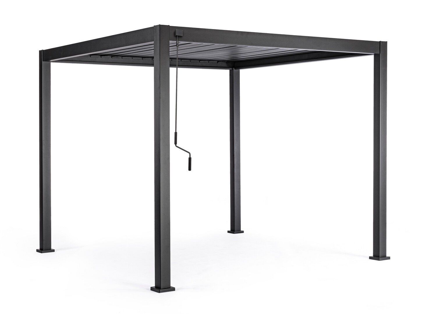 Самонесущая пергола из алюминия с поворотными пластинами BIZZOTTO OCEAN ARCH-00042235 - Вид №9