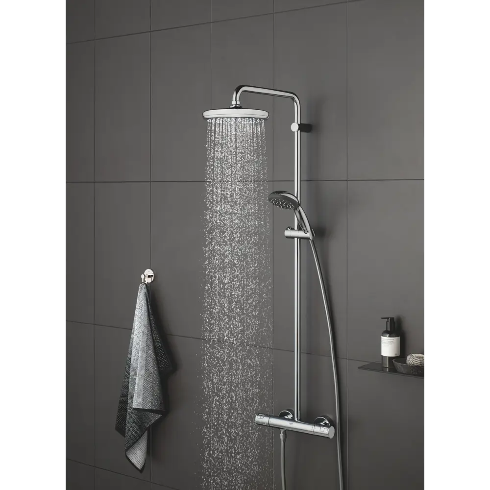 Лейка для душа Grohe Vitalio Start 2 режима цвет хром STLM-2151534 - Вид №8