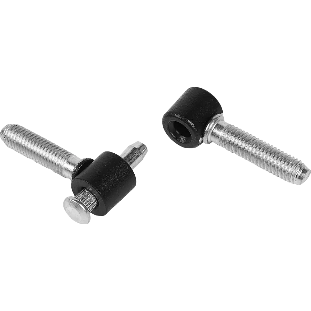 85023844 Петля ввертная ПВВ-2, ø8x1.25 мм сталь цвет черный STLM-0057767 ЛЕВША  - Вид №1