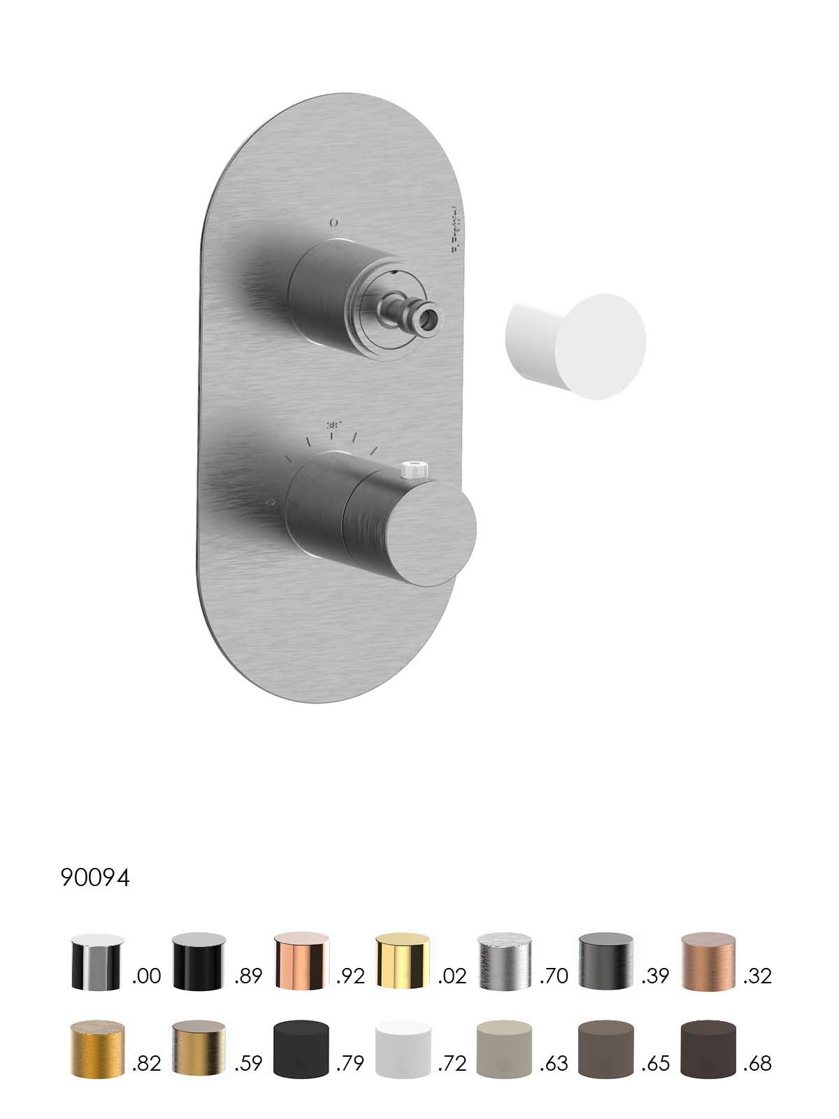 Встраиваемый термостатический смеситель для душа Rubinetterie Frattini ARCH-00032233 - Вид №16