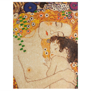 Алмазная мозаика "Мать и дитя" Г. Климт Cr 340003, 30х40см CRISTYLE