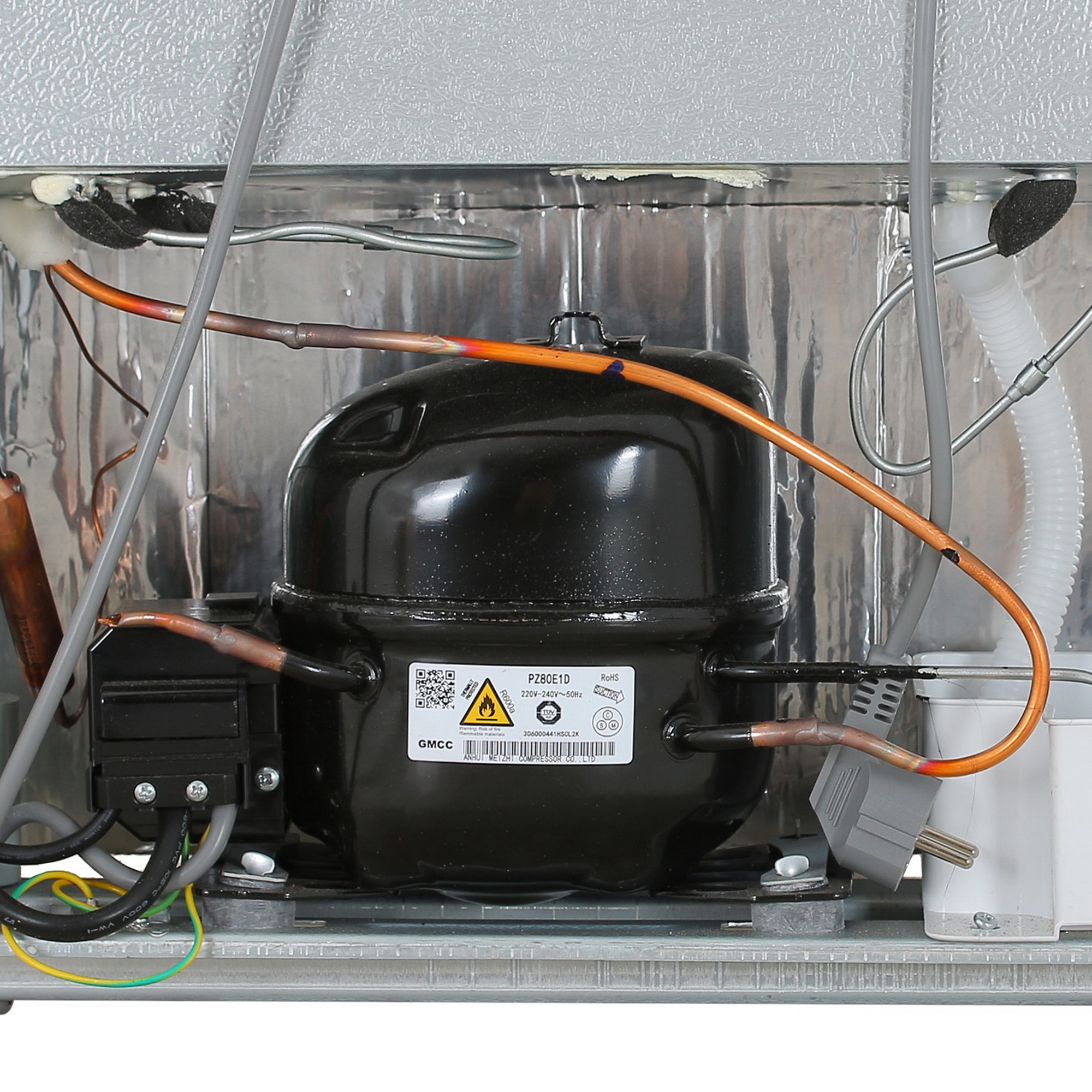 5063743 Холодильник с морозильником   DEXP B4-0340BKA бежевый STDN-0122483 - Вид №11