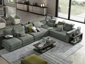 Febal Casa Модульный тканевый диван с шезлонгом