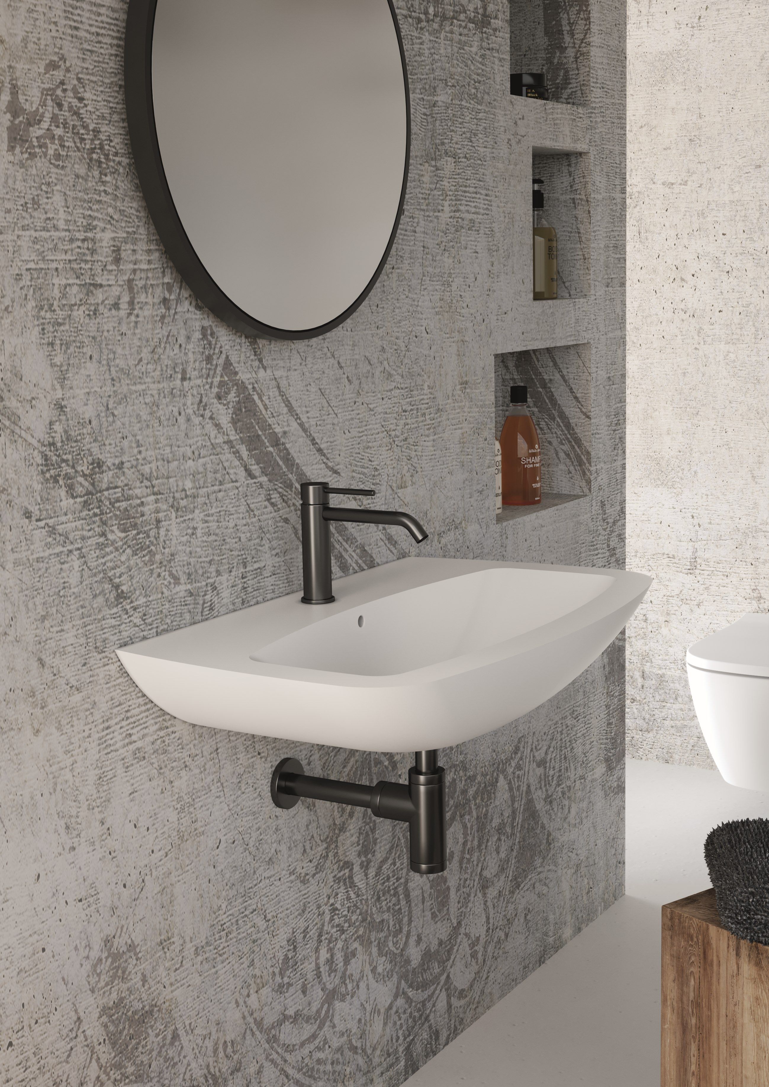 Керамическая подвесная раковина Alice Ceramica Wunder ARCH-00057471 - Вид №4