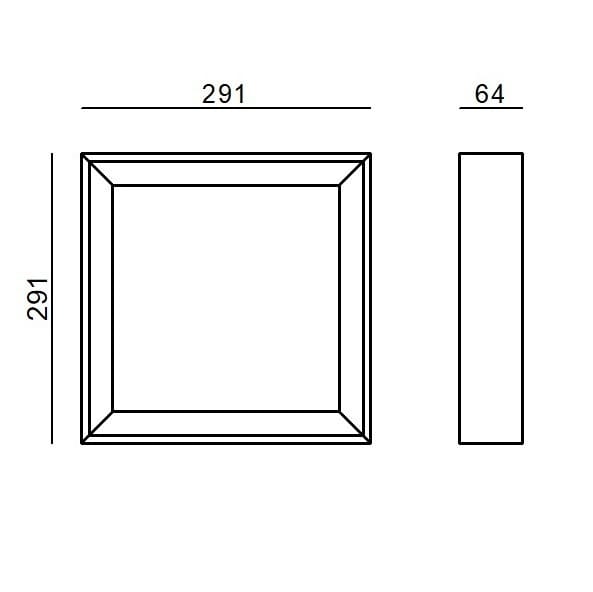 Алюминиевый светодиодный потолочный светильник Linea Light Group TARA_UPS ARCH-00005448 - Вид №2
