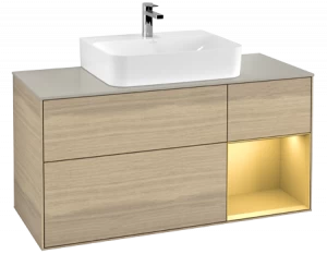 Villeroy&Boch Тумба под раковину Прямоугольная версия F173HFPC Finion Oak Veneer