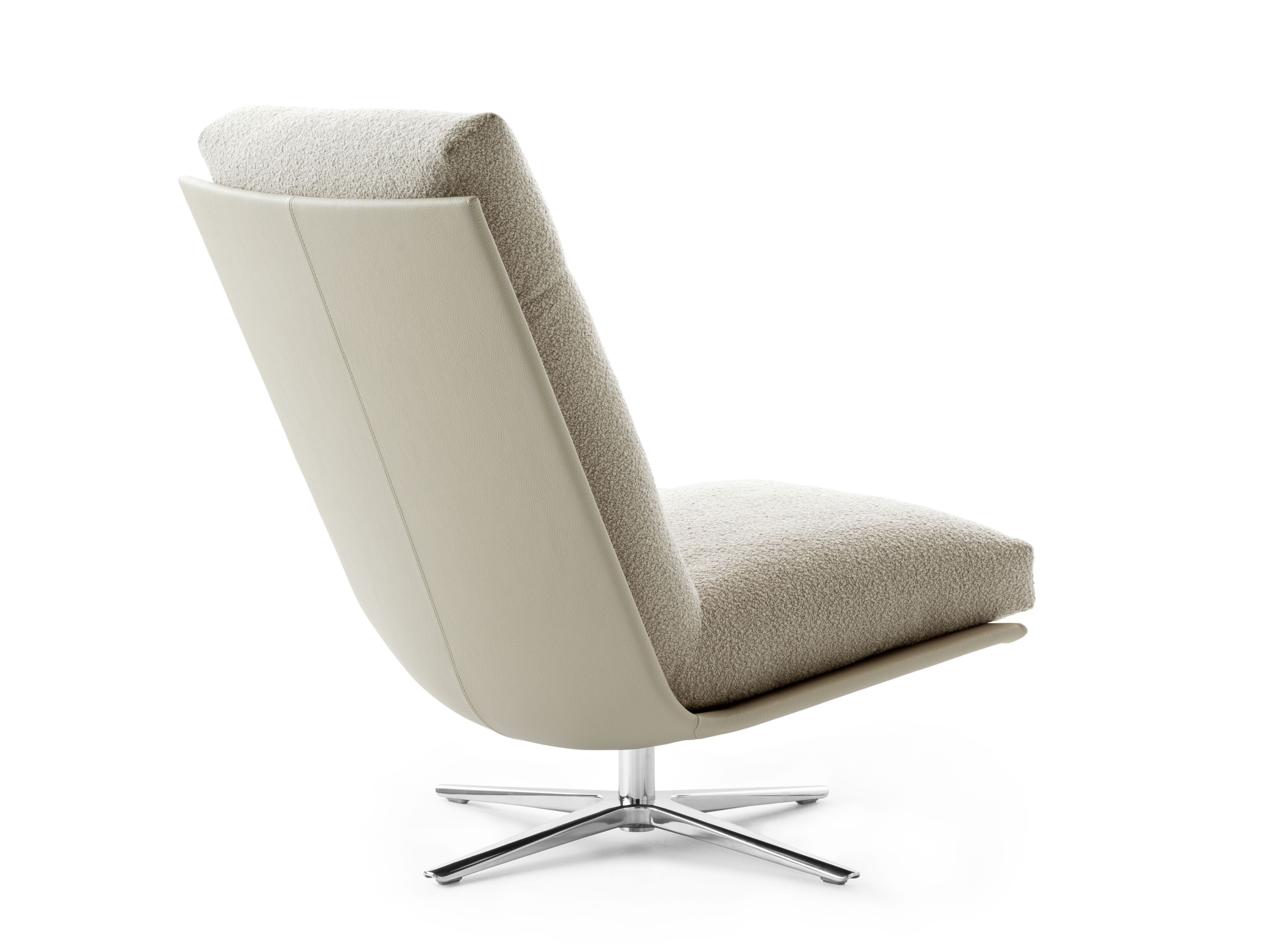 Кожаное вращающееся кресло с высокой спинкой LEOLUX LX LXR24 ARCH-00115362 - Вид №1