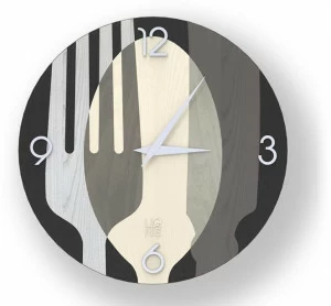LIGNIS® Настенные часы из инкрустированного дерева Dolcevita objects 10.151 / 10.073