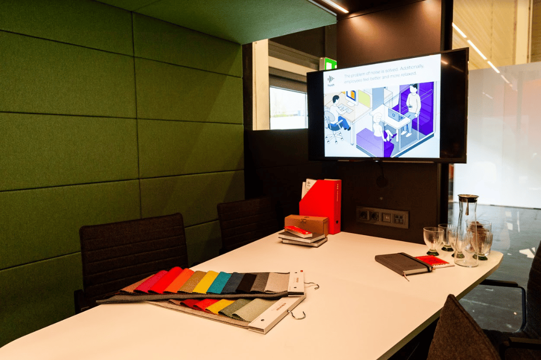 Многосторонняя акустическая офисная кабина со встроенным освещением Mikomax Smart Office Hushoffice ARCH-00059090 - Вид №3