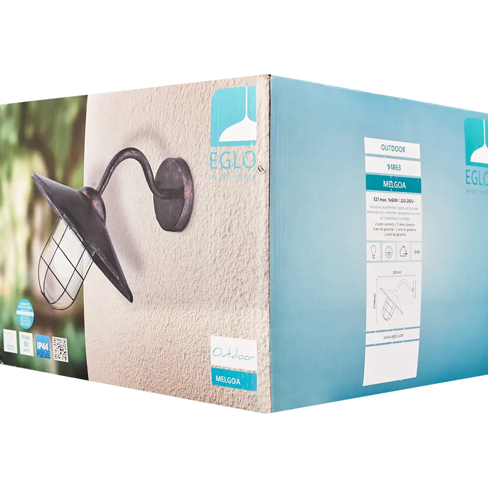 Светильник уличный настенный Eglo Melgoa 40 Вт IP44 STLM-2051061 - Вид №6