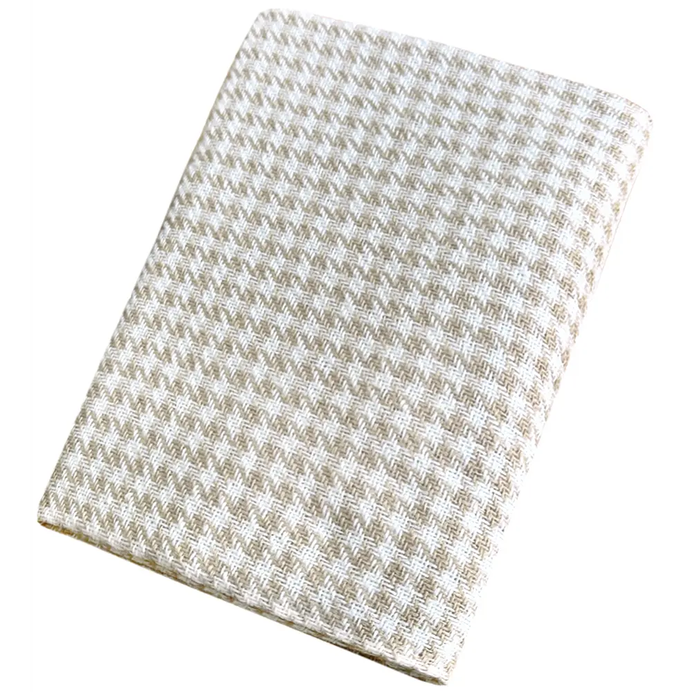 Плед Марокко бежевый с вензельным узором 140x200 см 89426307 Santreyd STLM-1584645 - Вид №1