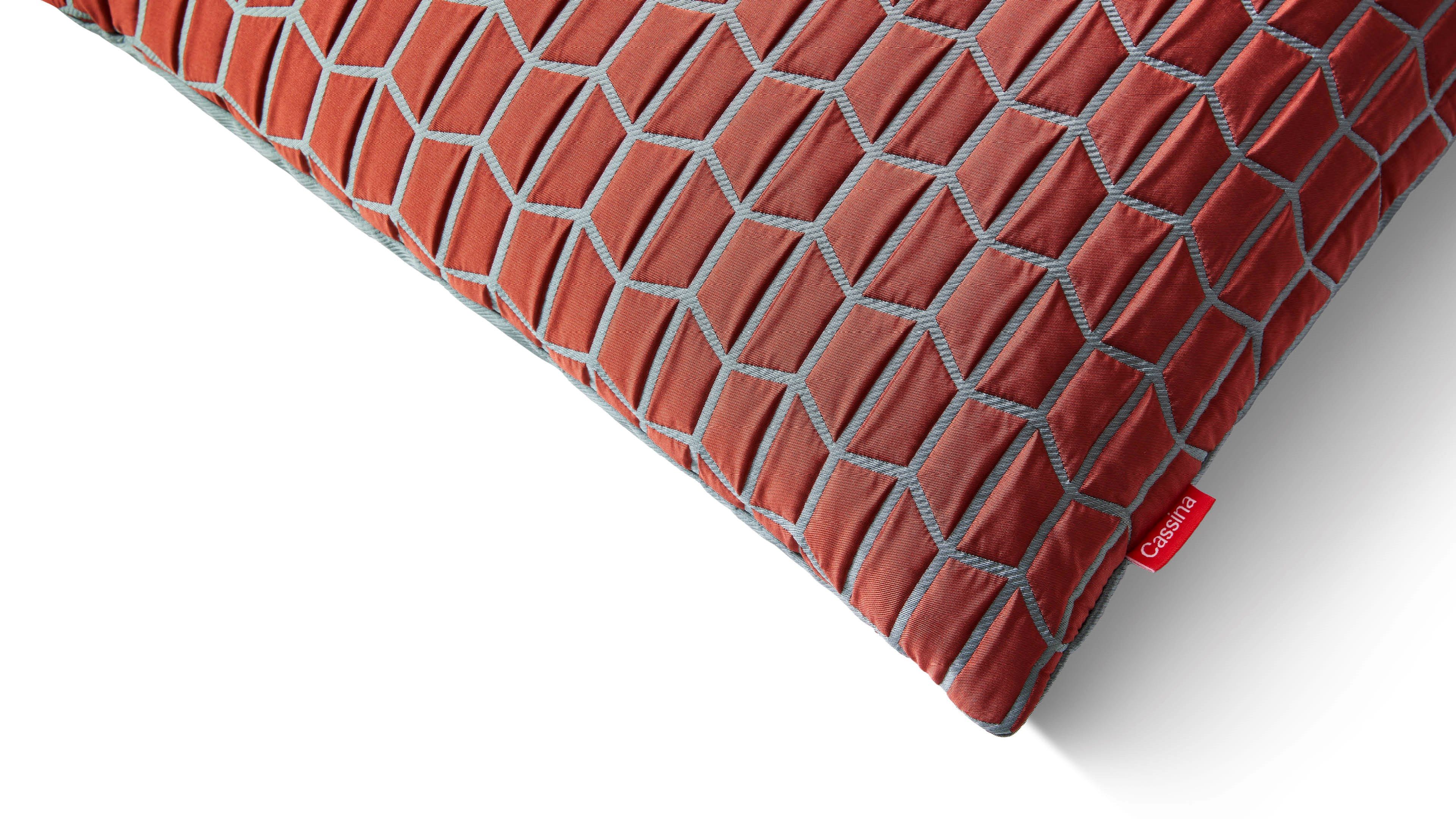 Квадратная подушка из ткани с рисунком CASSINA рамка ARCH-00084046 - Вид №11