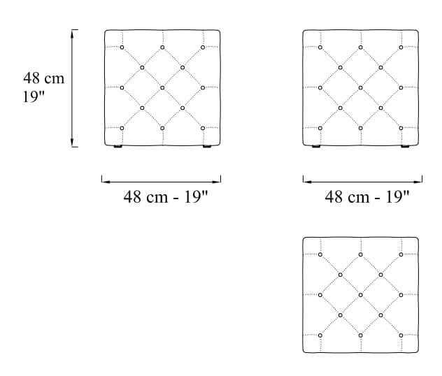 Пуф ERBA ITALIA DADO ARCH-00004623 - Вид №1