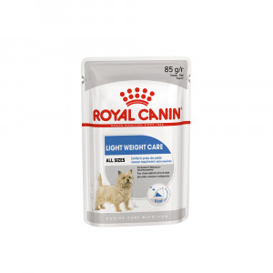 ПР0049775 Корм для собак Light Weight Care для склонных к избыточному весу паштет пауч 85г ROYAL CANIN