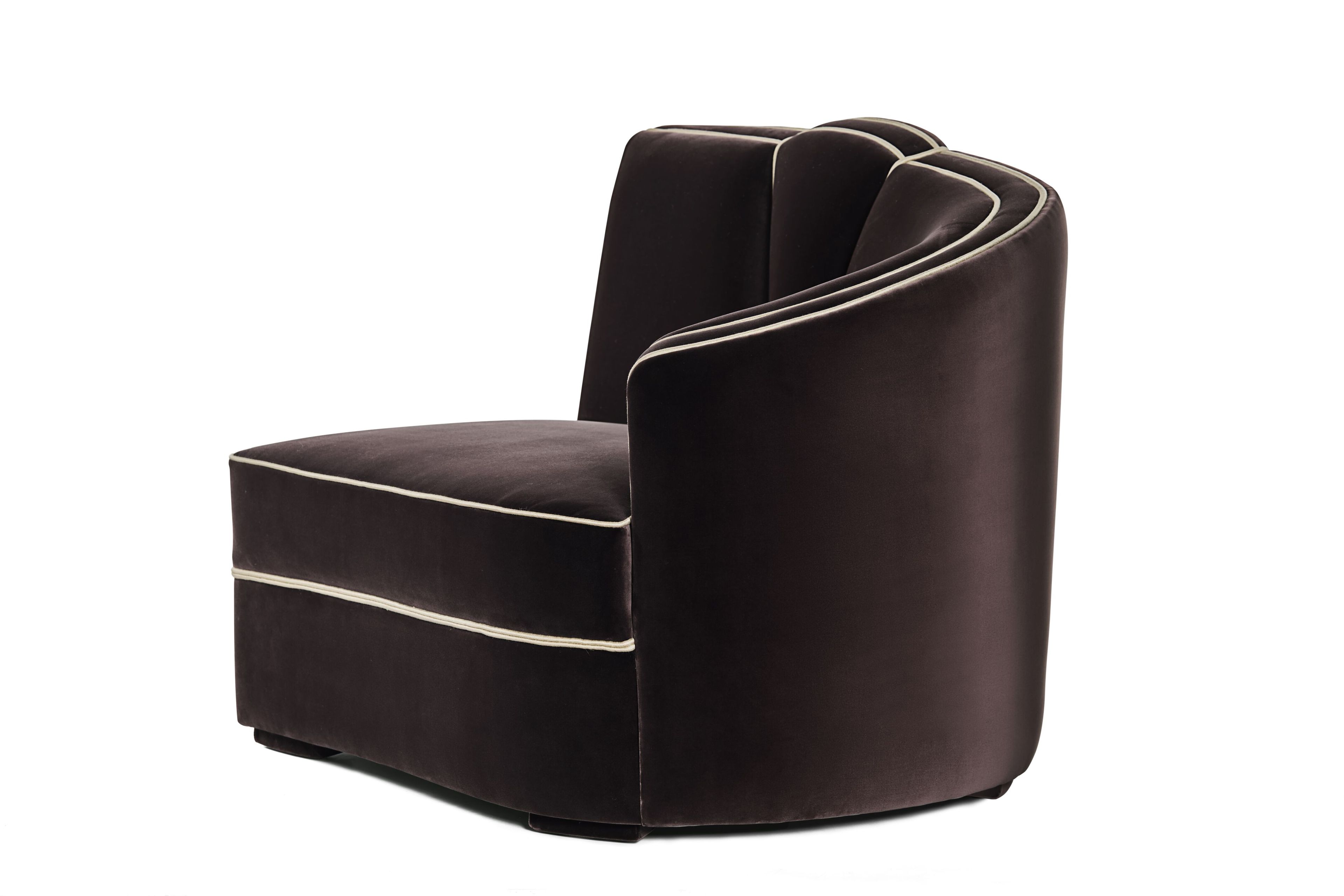 4-местный бархатный модульный диван Munna Жозефина ARCH-00130162 - Вид №17