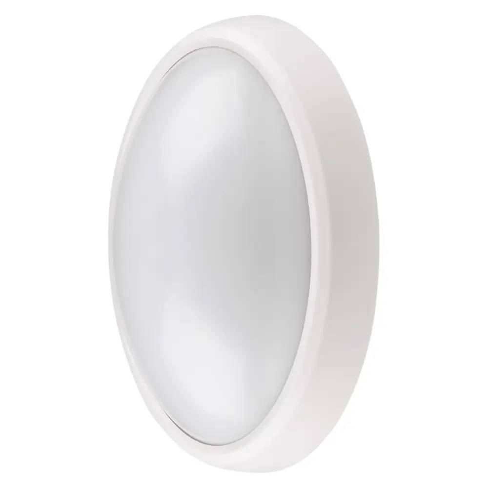 Светильник светодиодный с датчиком движения  LCL овал, 12 Вт, 960 Лм, 6500 К, IP65 LUMIN ARTE STLM-2123211