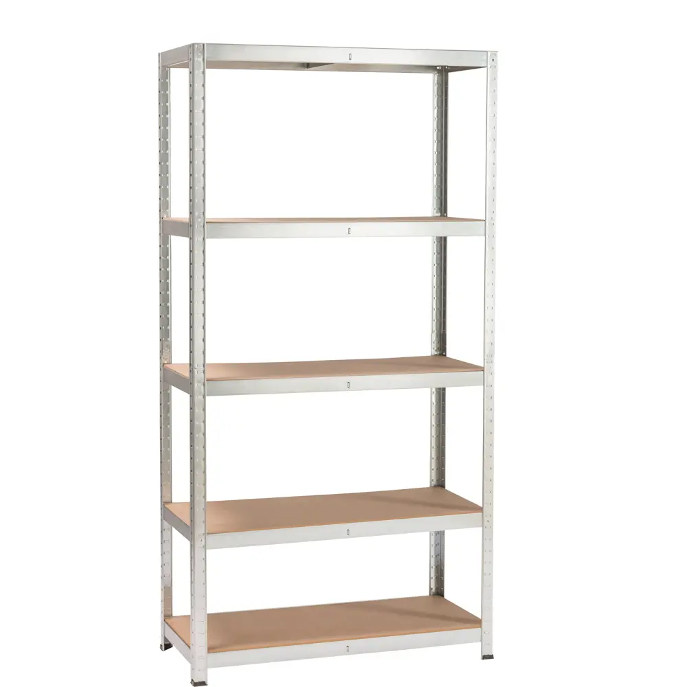 Стеллаж металлический Spaceo 176x90x40 см, 175 кг, цвет серый STLM-2198858 - Вид №7