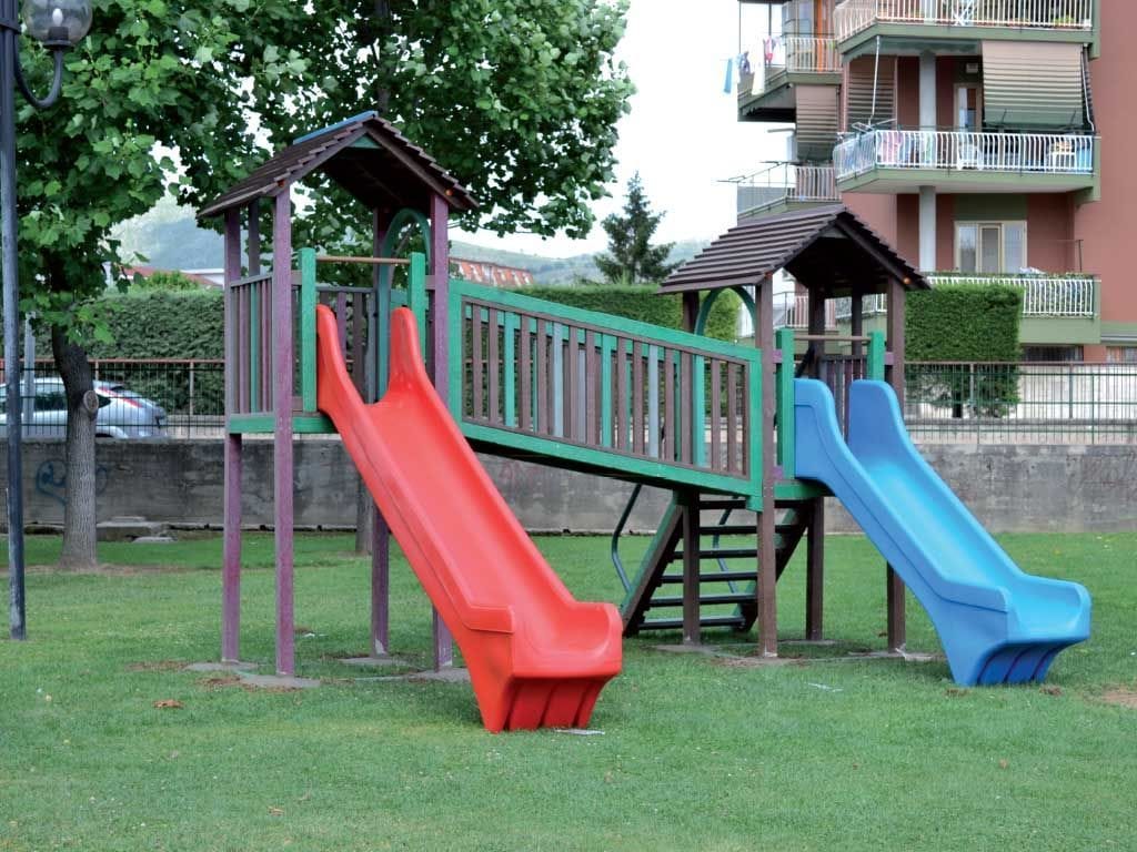 Рециркулированная пластиковая игровая структура EUROCOMITALIA COMBI SCIVOLA ARCH-00127891