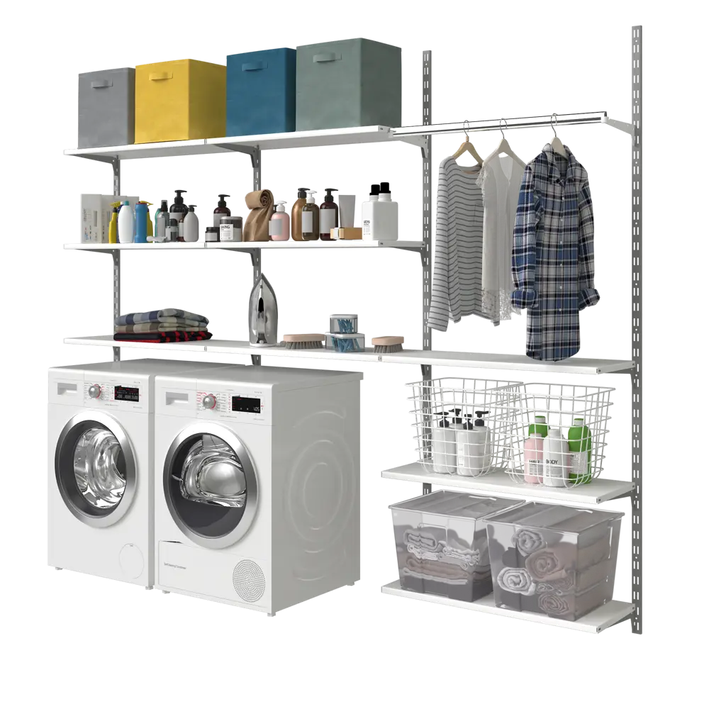 Кронштейн для штанги Spaceo цвет белый STLM-2130241 - Вид №33