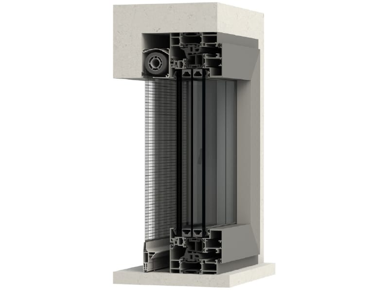 Вертикальная встраиваемая москитная сетка Mv Line москитные сетки-вертикальный встраиваемый ARCH-00042291