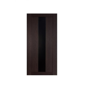 Дверь межкомнатная Фортуна остекленная полипропилен цвет венге 200 x 70 см VELLDORIS