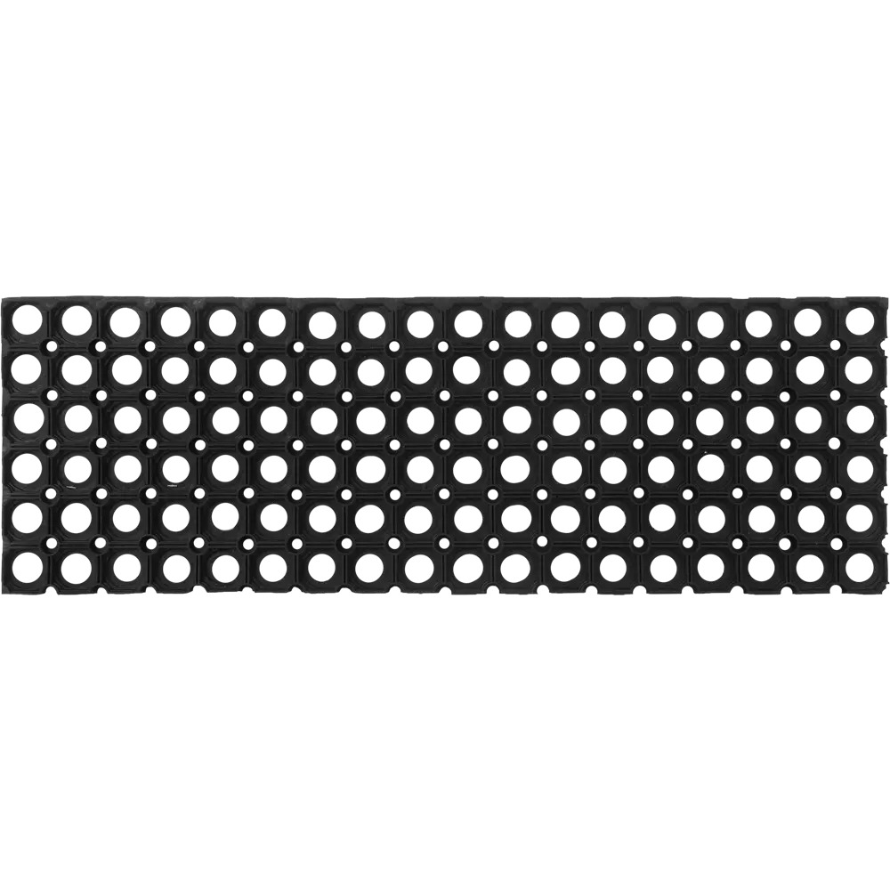 Коврик Inspire Flavio 25x75 см резина цвет чёрный STLM-2189073 - Вид №1