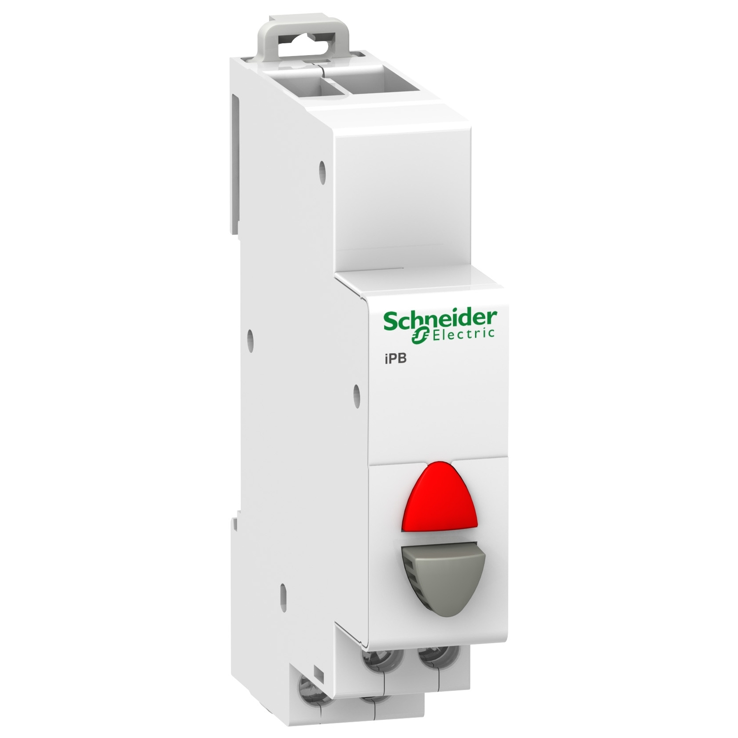 A9E18037 КНОПКА УПР-Я iPB 1НЗ СЕР+КРАСН ИНДИК-Р (max 12) Schneider Electric Acti 9 