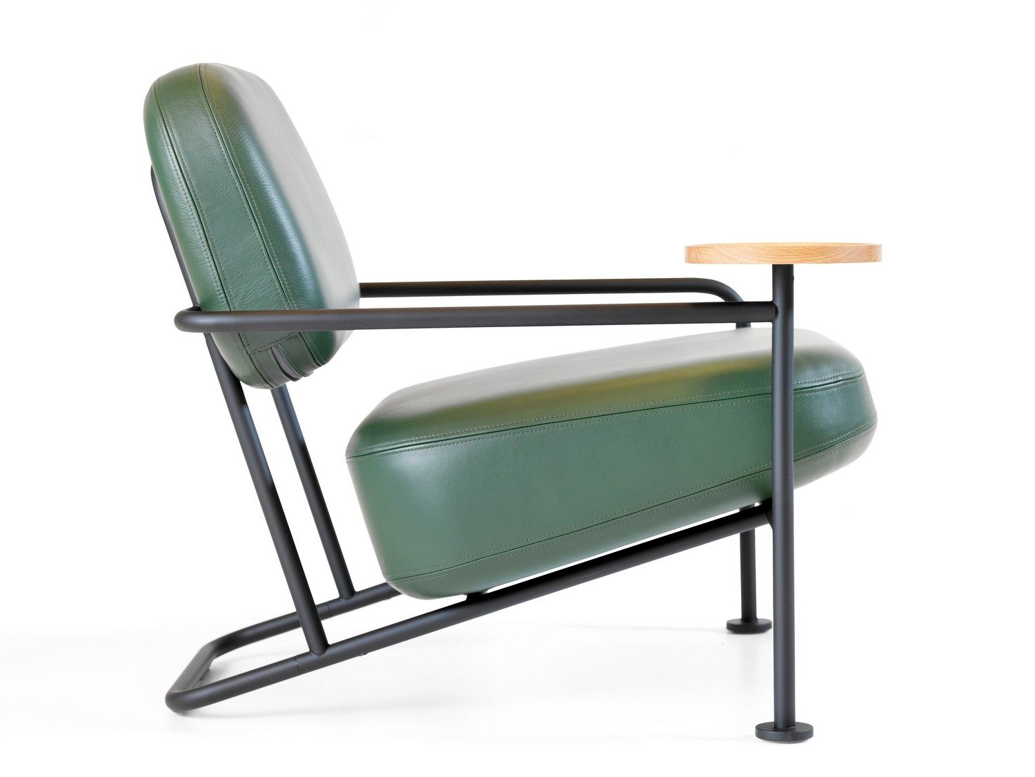 Кожаное кресло с подлокотниками Bla Station Åhus ARCH-00050667 - Вид №8