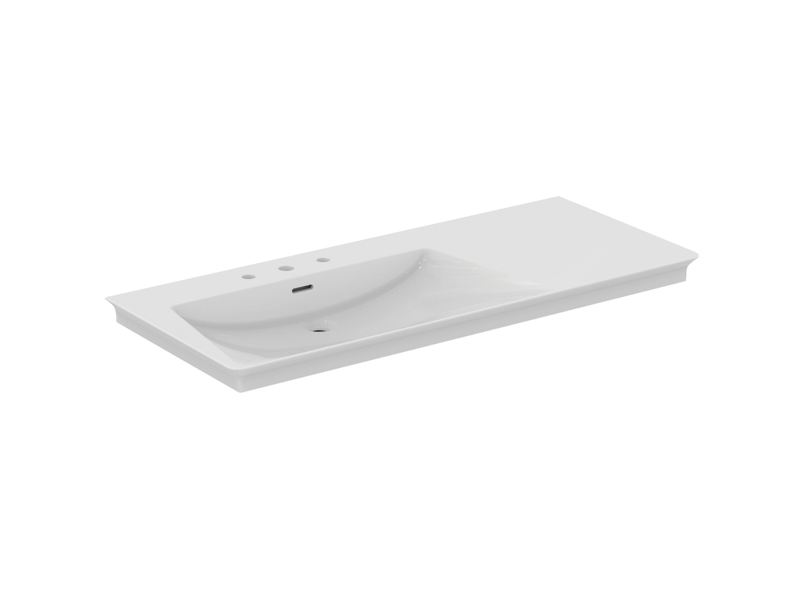 Керамическая раковина с одним переливом и столешницей Ideal Standard La Dolce Vita ARCH-00130656