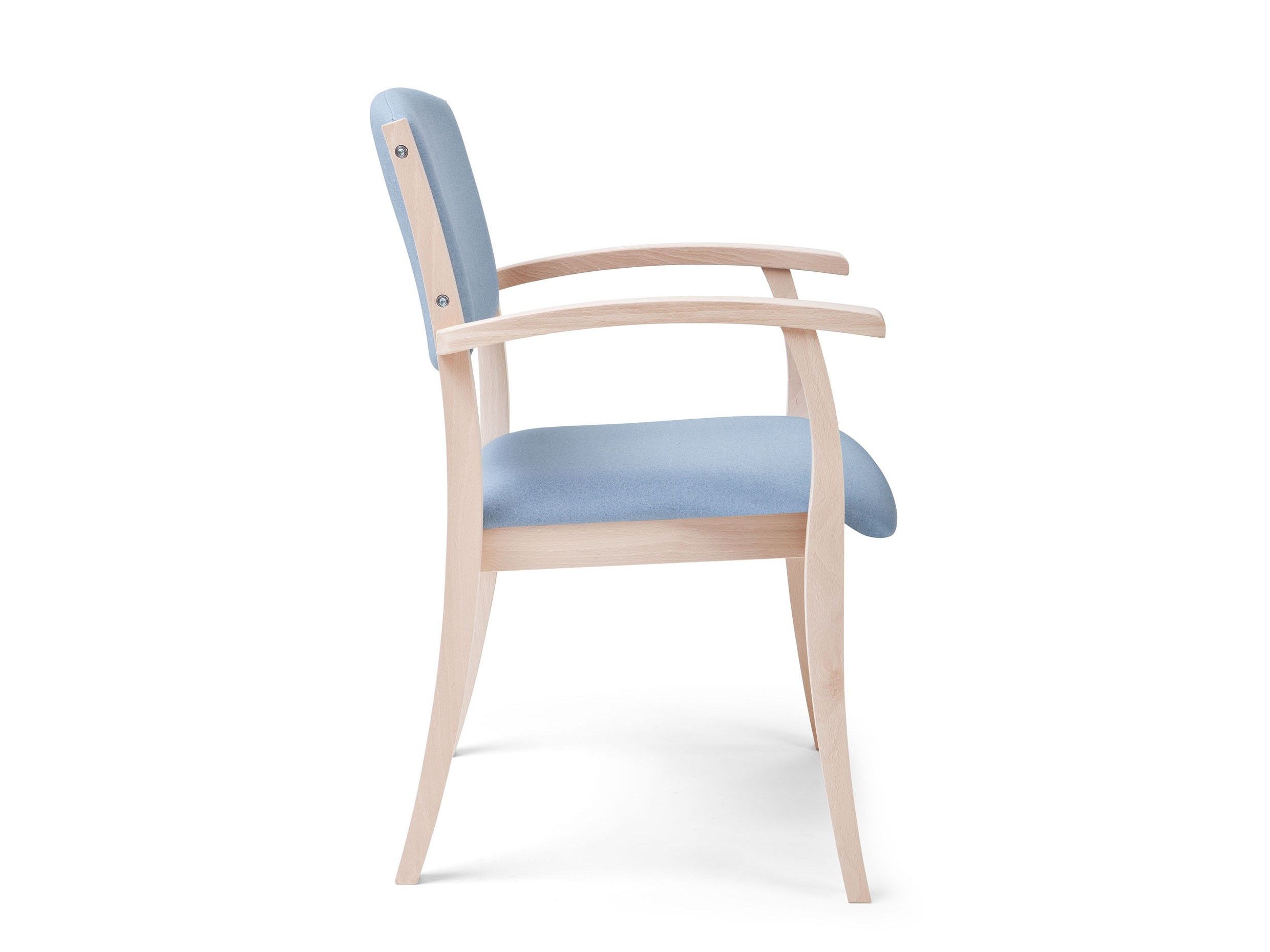 Штабелируемый тканевый стул с подлокотниками PIAVAL POLKA-Health &amp ARCH-00111630 - Вид №2