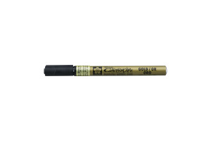 18134353 Маркер Pen-Touch Calligrapher тонкий стержень 1.8мм, Золотой XPSK-C 51 SAKURA