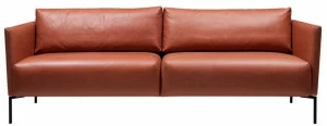 SOFTREND 3-х местный кожаный диван Linja