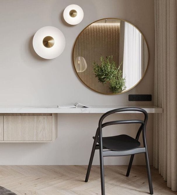 Настенное круглое зеркало с рамкой Jover+Valls SPECCHIO ARCH-00136409 - Вид №8